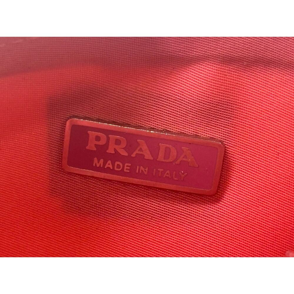 Prada Pink Tessuto Sport Nylon MV515 Italy With Card Card Y2K - Picture 5 of 5